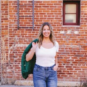 Solid Knit Off White Short Sleeve Bodysuit